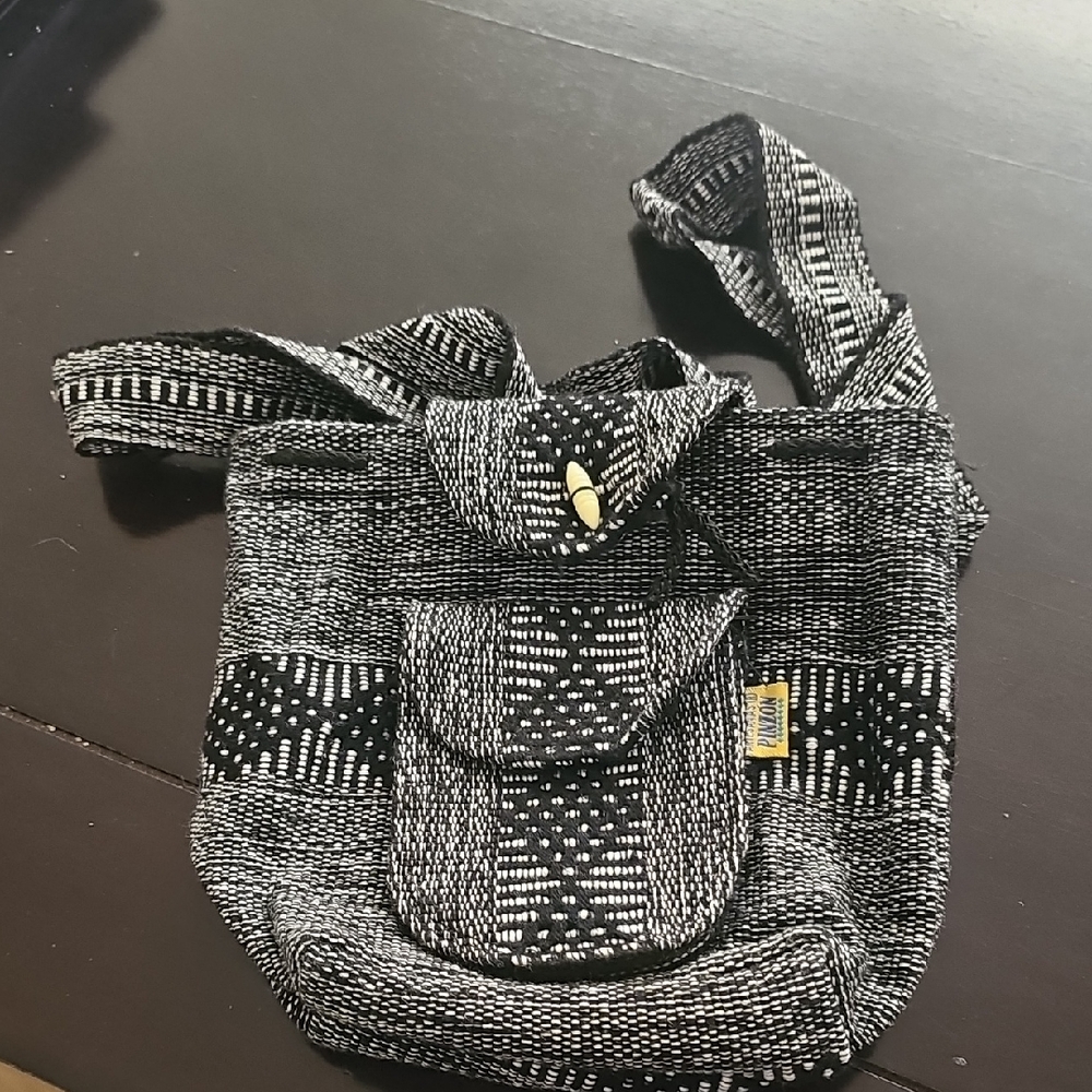 Stylish Black and White Women's Bag